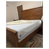 King size sleep number bed with matching