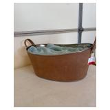 New Tommy Bahama Leather in case tote with towels