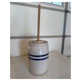 3 Crock Butter Churn