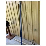 Cement rake and handle