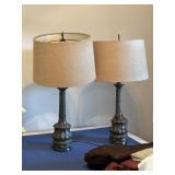 Matching table lamps  work
