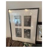 2 new picture frames  and art