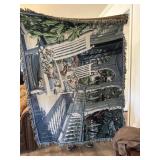 Throw blanket and bedspread