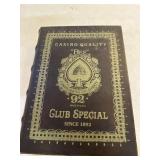 Poker chips in club special box