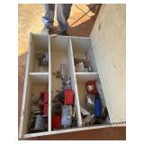 Wood cabinet 36ï¿½x28ï¿½11ï¿½, with nails staples and