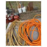 Extension cord and air hose