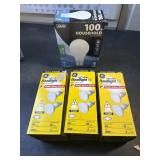 Flood light bulbs and 100 watt bulbs