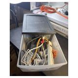 Storage drawers with power bars and more