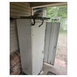 Metal cabinet and contents