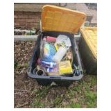 Tote mouse traps, bungee and misc