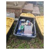 Tote flower pots, bird feeders and more