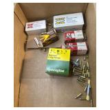 Partial boxes of misc ammo and BBs