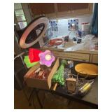 Retro flower lamp, power bares, vintage Niagara