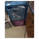 Small storage drawers and contents  mostly