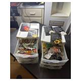 2 small 3 drawer organizer with hair accessories