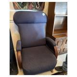 Reclining back occasional chair