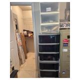3- 3 drawer storage and all contents