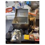 Camera card storage, camera case, metal box and