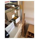 Yard sticks and wood dowels