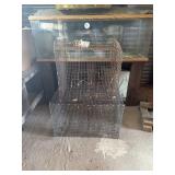 24ï¿½x16ï¿½x15ï¿½ wire cage & 18ï¿½x18ï¿½x18ï¿½ wire cage