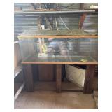 Aquarium and parts 48ï¿½x16ï¿½x42ï¿½