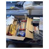 Leather and cloth gloves, lighters, safety