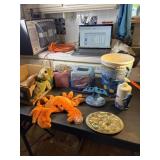 Whale and dolphins bathroom set, Ty beanie babies