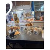 Ty beanie babies and 2 other bears in boxes