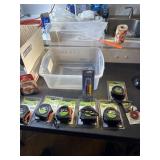 6 new Pittsburgh tape measures 3 New Lufkin tapes