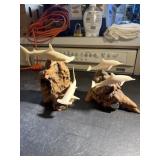 Jon Perry Hammer Head Sharks and Dolphins