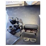 Empire and Luna Binoculars and glasses