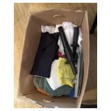 Towels hot pads and food storage