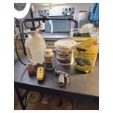Hand sprayer, prowler pellet bait, tomcat mouse