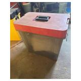 Plastic tool box and all contents