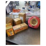 Singer knitting machine, food scale window clank