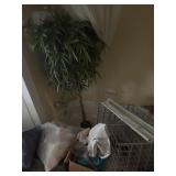 Contents in bathroom towels tread mill and more