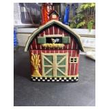 Barn Cookie Jar