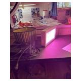 Huber Grow light works and power strip