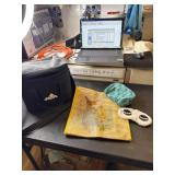 Soft side cooler, reusable bag, eye mask, makeup