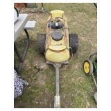 2 Wheel sprayer with trailer hitch