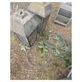 Barb wire  and bug zappers