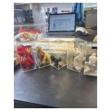 Ty Beanie Babies in acrylic boxes