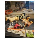 Bryer, beanie babies  and misc horse collection