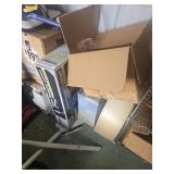 Shiatsu massager cushion foot spa and plastic