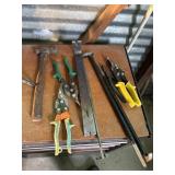Tools, hammer pry bars and more