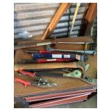 Tools : hammers pipe wrench pry bar and more