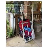 Clothes drying racks and pop up hampers