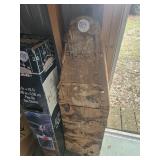 Old wood ironing board