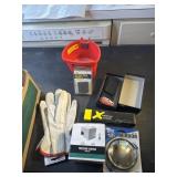 Duck tape, zip ties, battery disconnect, pressure