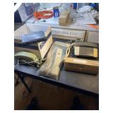 Vintage phones, outlet center and ballasts